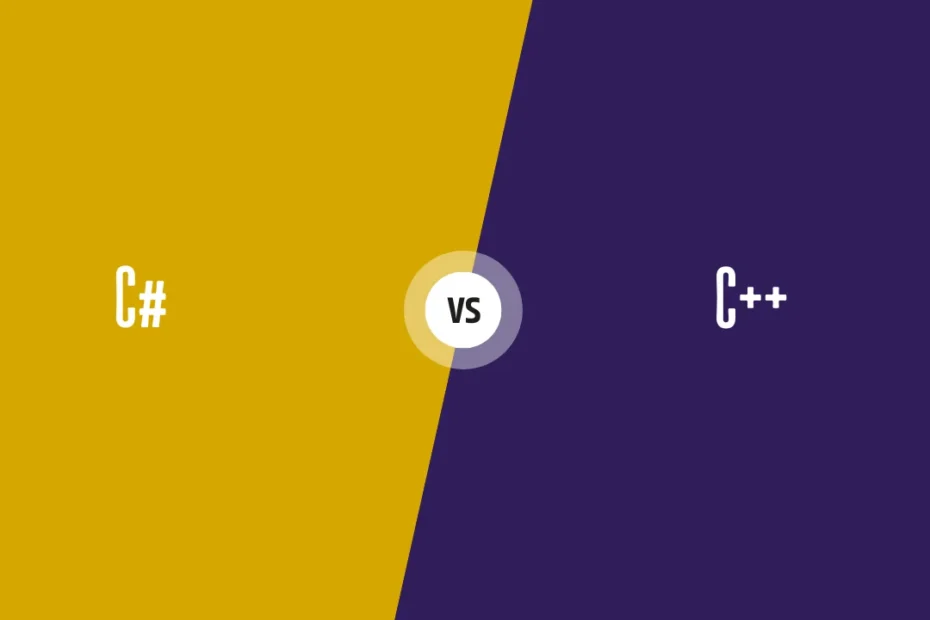 Difference Between C# and C++