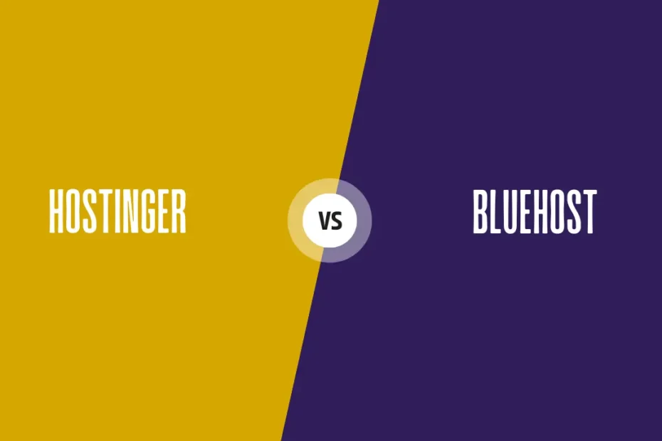 Hostinger vs Bluehost for WordPress