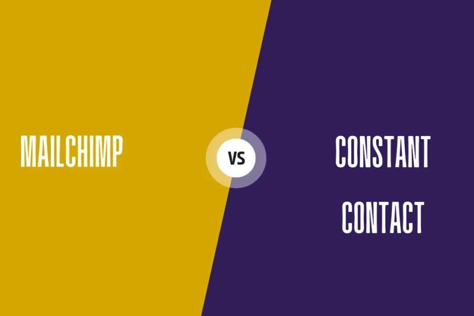 Difference Between MailChimp and Constant Contact