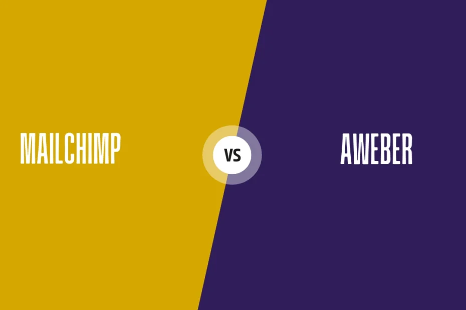 Difference Between MailChimp and Aweber