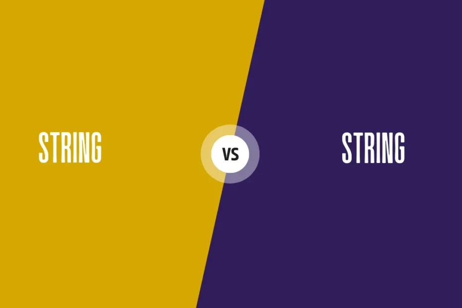 Difference Between string and String in C#