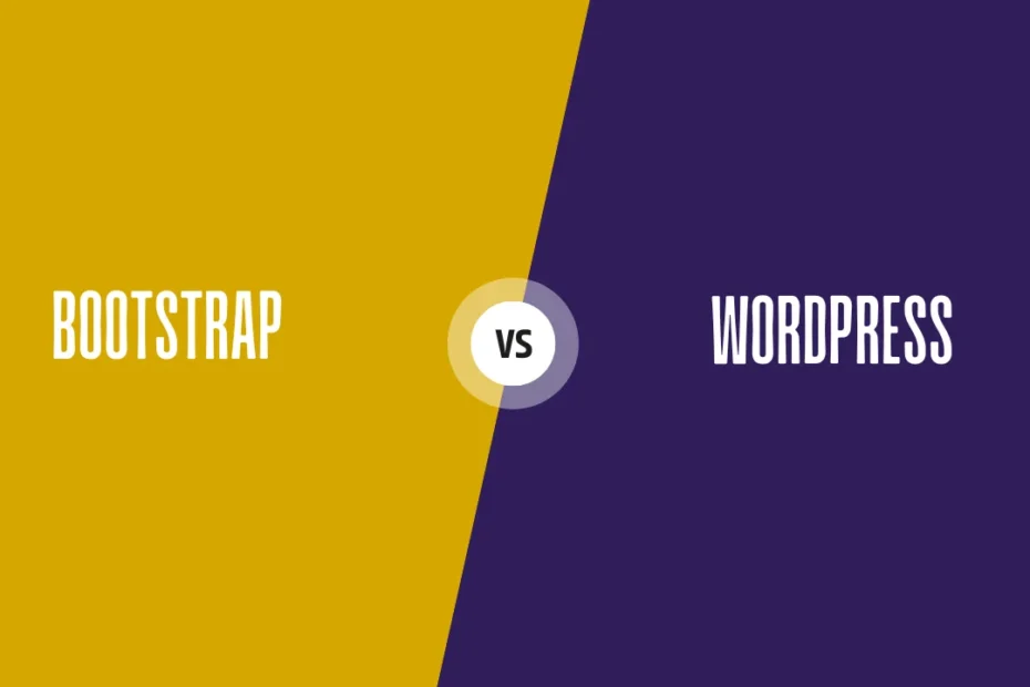 Bootstrap vs WordPress